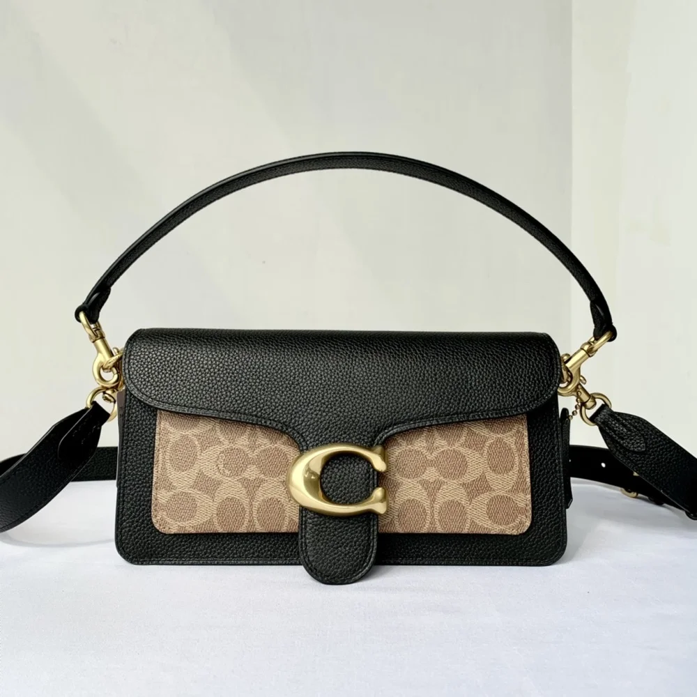 Coach color-block crossbody bag